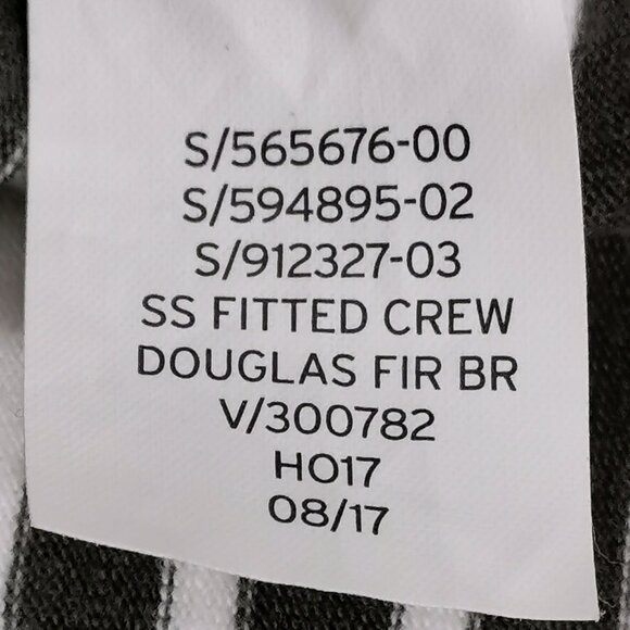 Grey/Olive Fitted Stretch Tee Size XXL EUC #68 - Picture 7 of 8